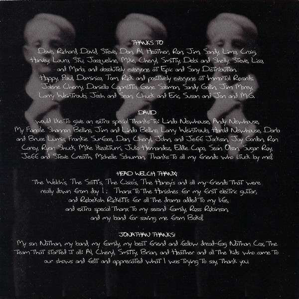 Life Is Peachy 1996 – Kornmex
