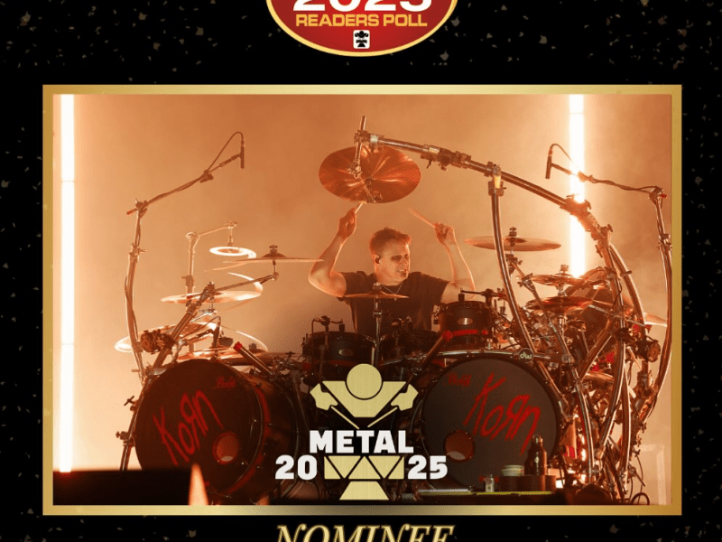 Ray Luzier nominado a los Modern Drummer&nbsp;2025